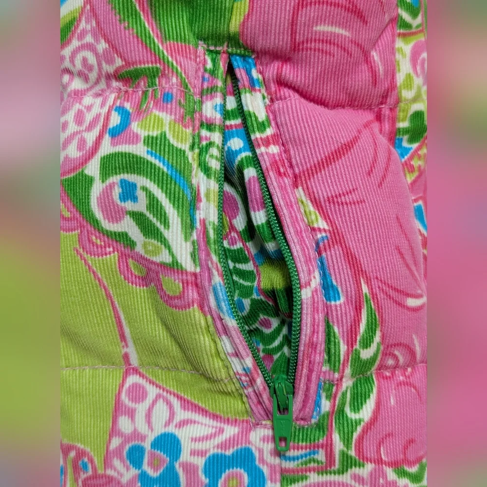 Lilly Pulitzer Reversible Colorful Kids Vest - 7 - Preloved - Picture 2 of 13